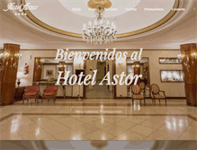 Tablet Screenshot of hotelastor.com.ar